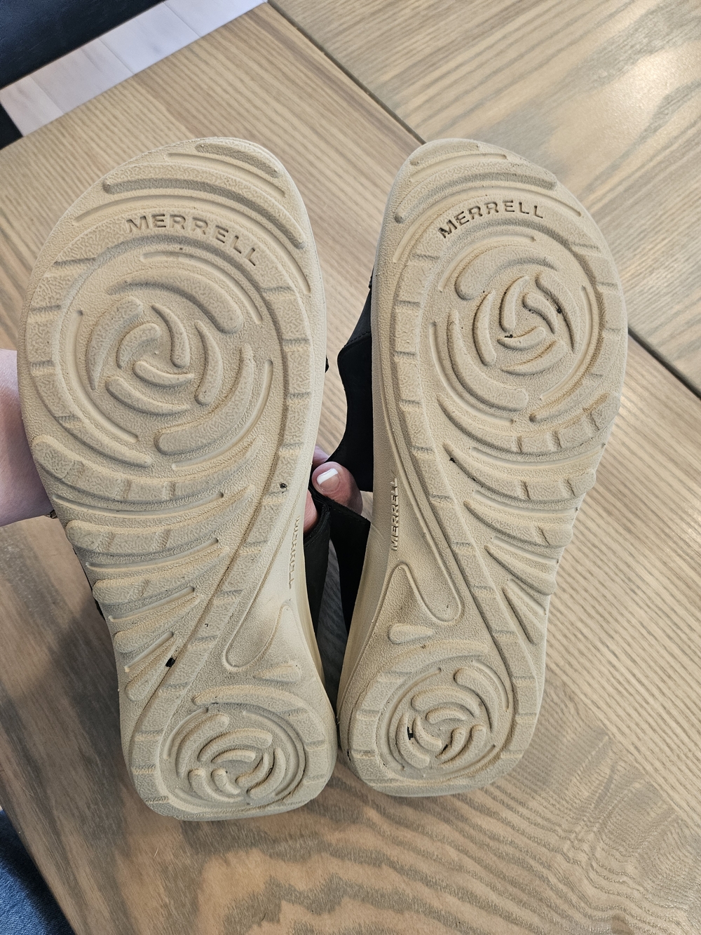 Merrell womens DISTRICT 4 LUXE POST Sandal - Picture 7 of 9